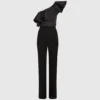 Jumpsuit met één schouder
