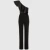 Jumpsuit met één schouder