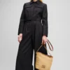 K/Autograph geweven kleine bucket bag