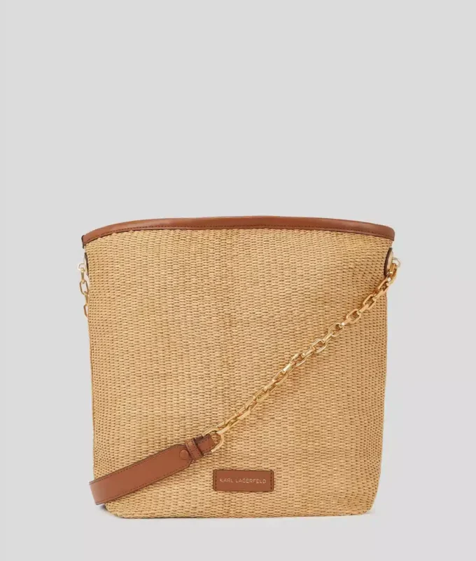 K/Autograph geweven middelgrote bucket bag