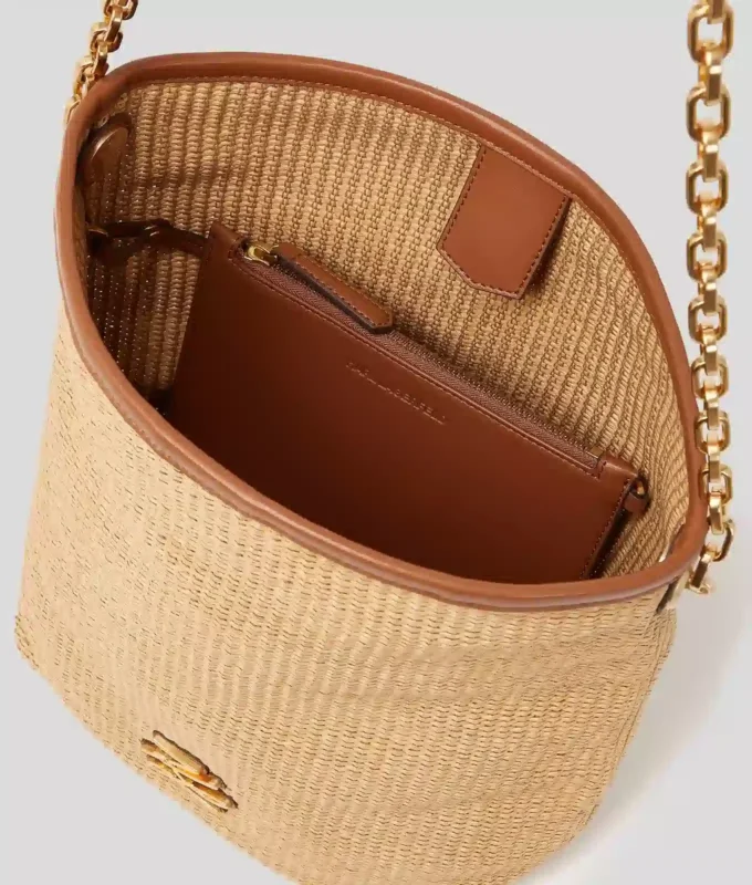 K/Autograph geweven middelgrote bucket bag