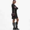 K/Autograph glanzende crossbodytas