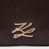 K/Autograph glanzende crossbodytas
