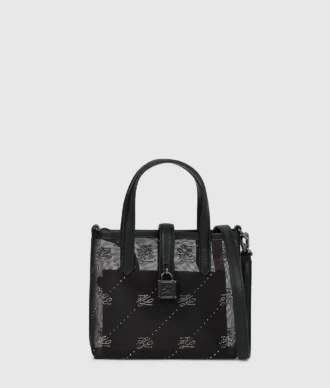K/Autograph handtas met hangslot en strass
