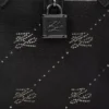 K/Autograph handtas met hangslot en strass