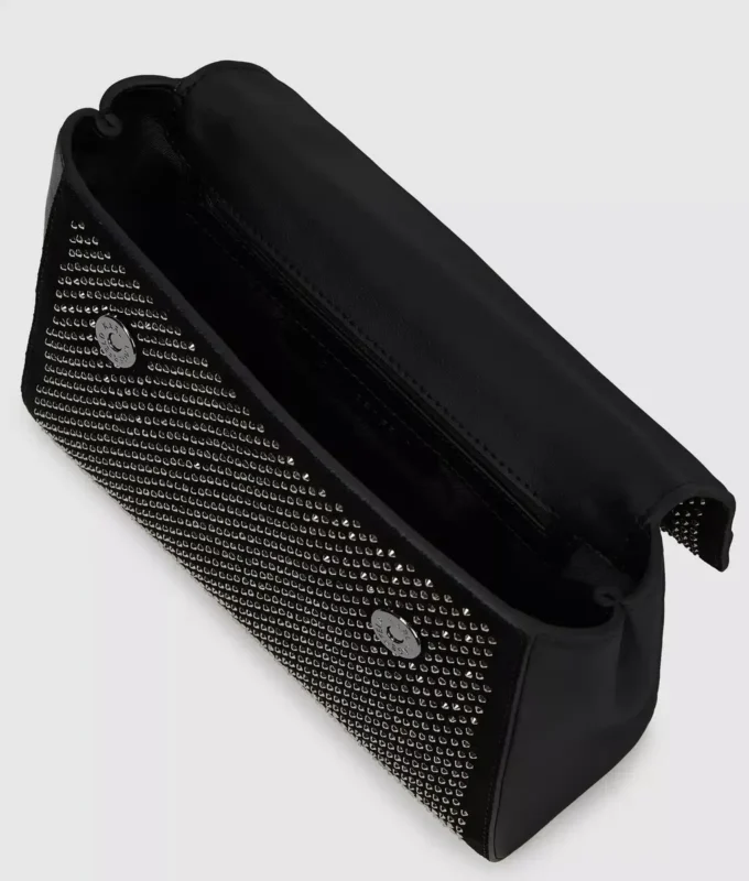K/Autograph handtas met strass-versiering