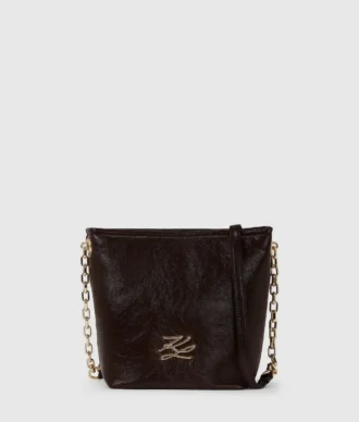 K/Autograph kleine glanzende bucket bag