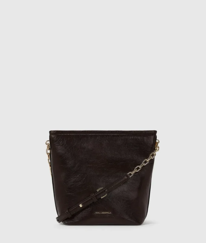K/Autograph kleine glanzende bucket bag