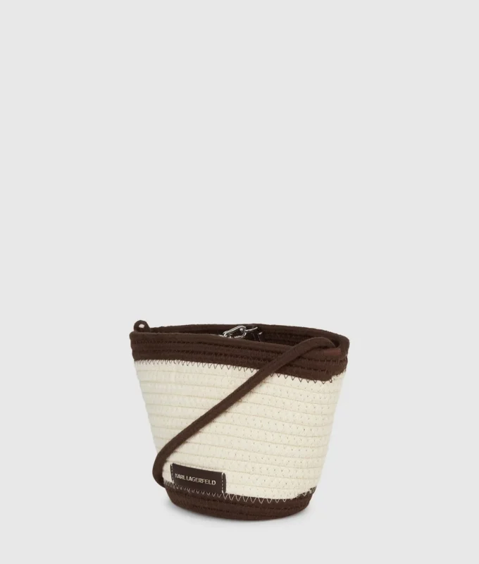 K/Autograph kleine strandtas van touw
