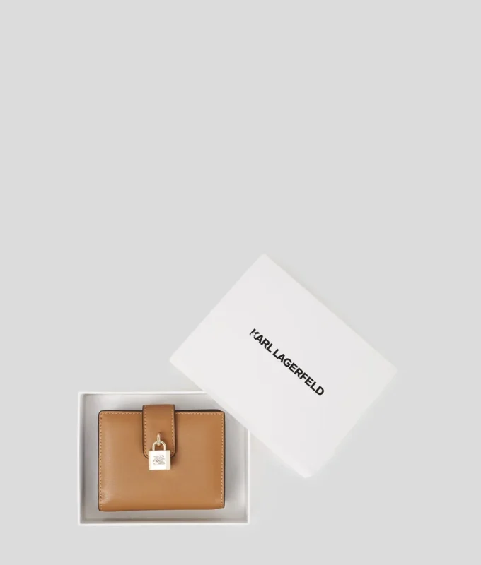 K/AUTOGRAPH PADLOCK MEDIUM PORTEMONNEE