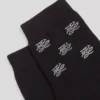 K/AUTOGRAPH RHINESTONE SOCKS – 2-PACK