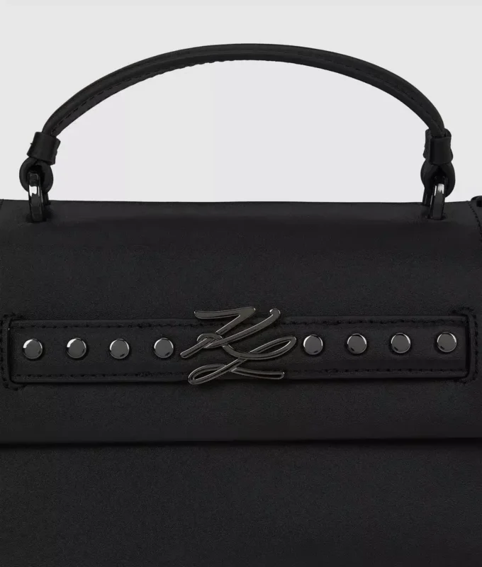 K/Autograph tas met studs en handvat