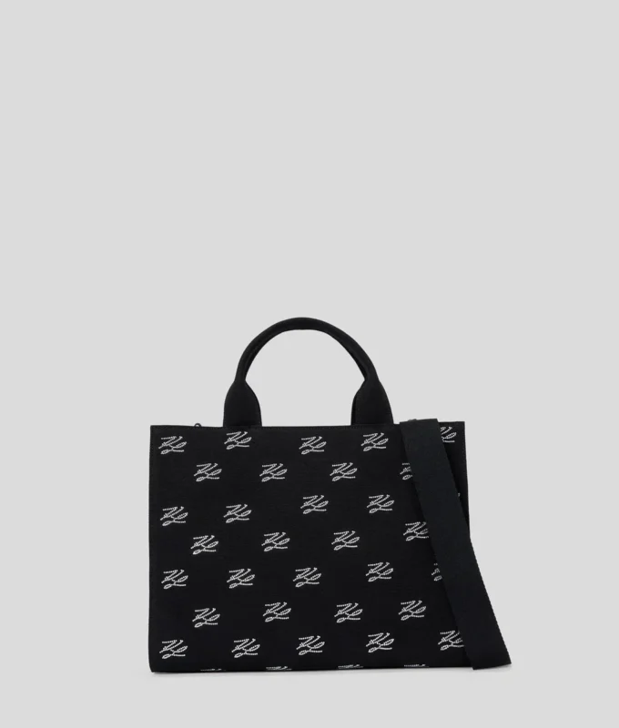 K/AUTOGRAPH VIERKANTE MIDDELGROTE TOTE BAG
