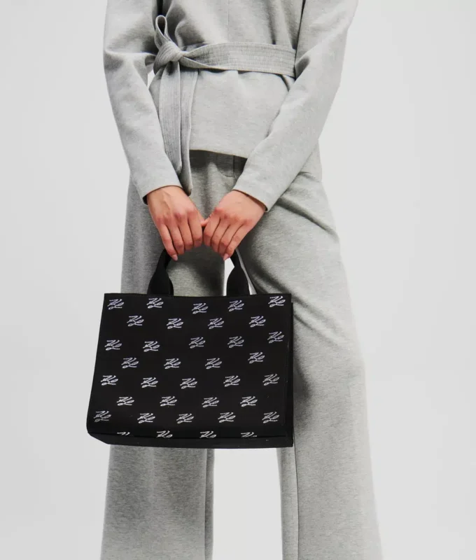 K/AUTOGRAPH VIERKANTE MIDDELGROTE TOTE BAG