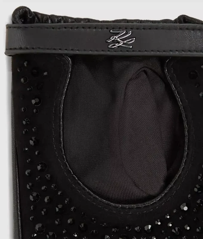 K/Autograph vingerloze handschoenen met strass