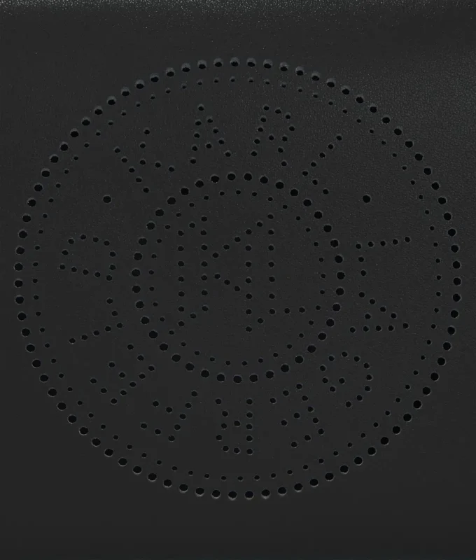 K/CIRCLE PERFORATED CROSSBODY BAG