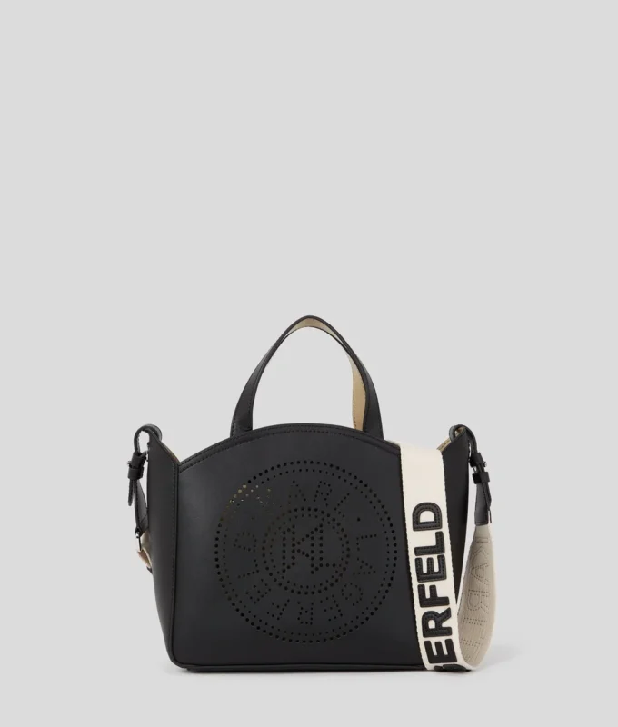 K/CIRCLE PERFORATED SMALL TOTE BAG