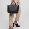 K/CIRCLE PERFORATED SMALL TOTE BAG