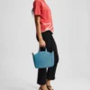 K/CIRCLE PERFORATED SMALL TOTE BAG
