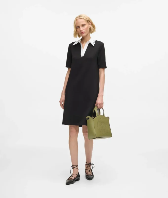 K/CIRCLE PERFORATED SMALL TOTE BAG