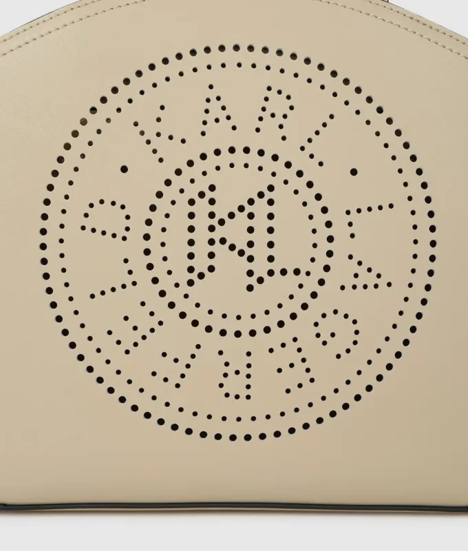 K/CIRCLE PERFORATED SMALL TOTE BAG