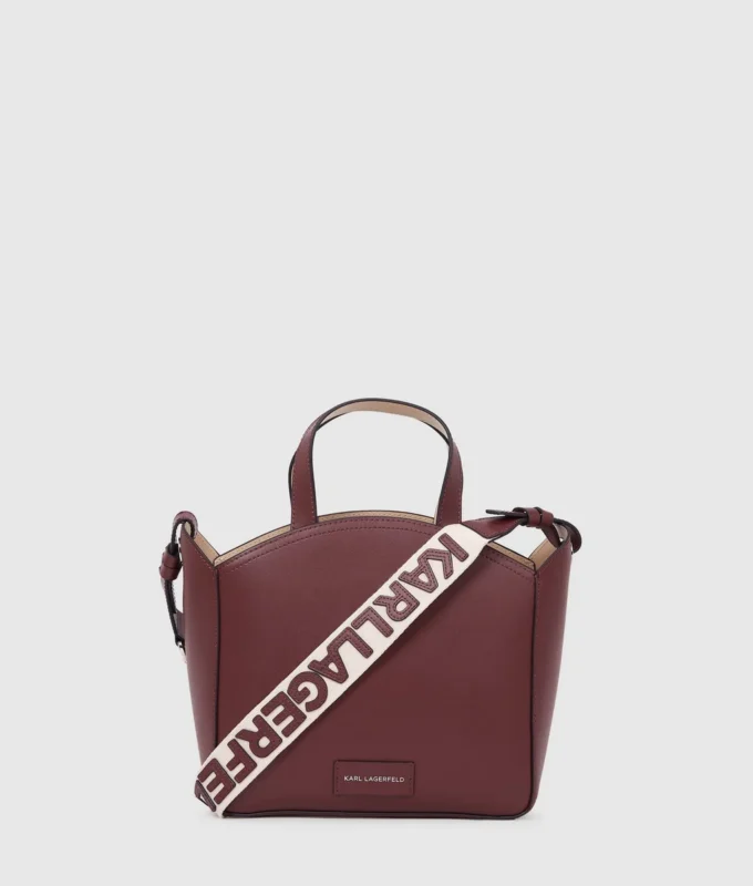 K/CIRCLE PERFORATED SMALL TOTE BAG