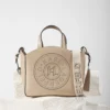 K/CIRCLE PERFORATED SMALL TOTE BAG