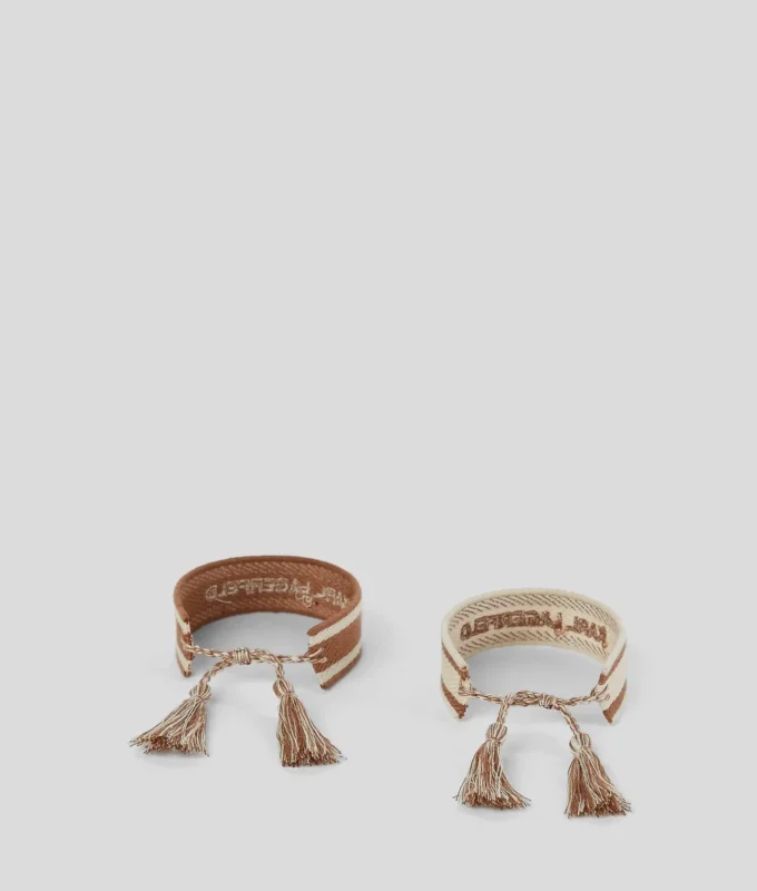 K/ESSENTIAL GEWEVEN ARMBAND – 2-PACK