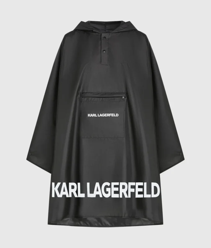 K/ESSENTIAL PONCHO MET CAPUCHON