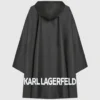 K/ESSENTIAL PONCHO MET CAPUCHON