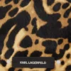 K/Hardware mini-tote bag met luipaardprint