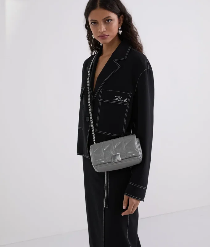 K/KUILT GLANZENDE KLEINE CROSSBODY TAS