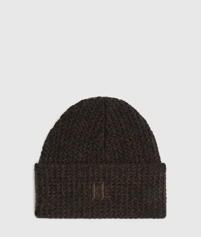 K/Monogram-beanie