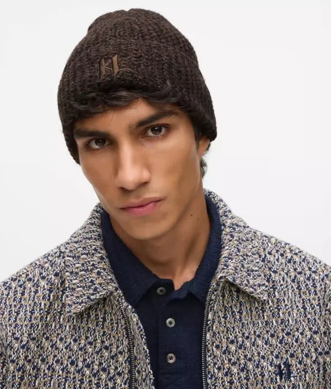 K/Monogram-beanie