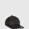 K/Monogram cap met all-over print
