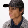 K/Monogram cap met all-over print