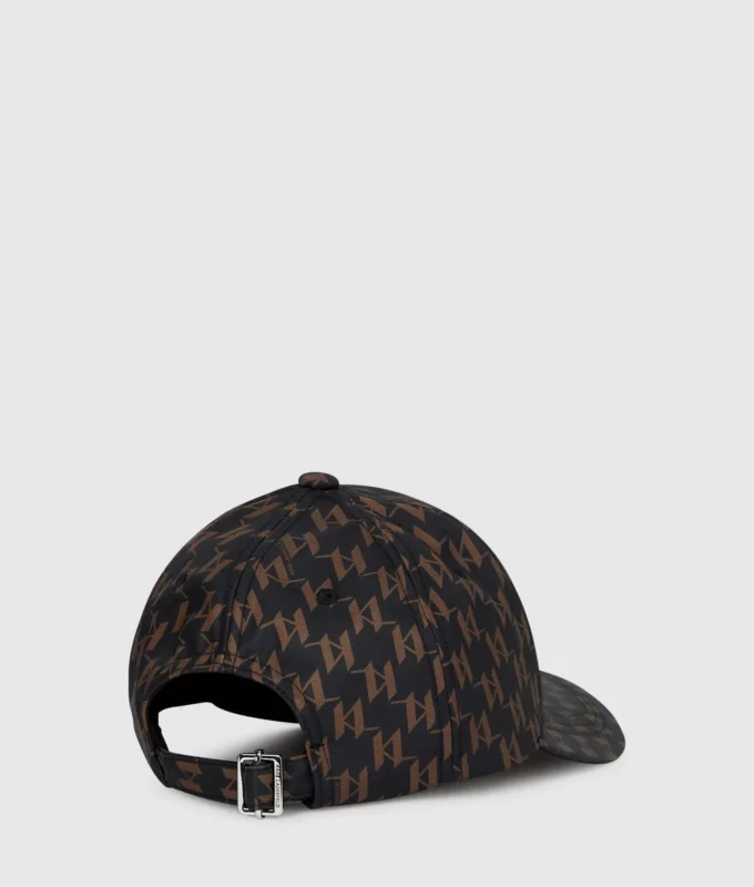 K/Monogram cap met all-over print