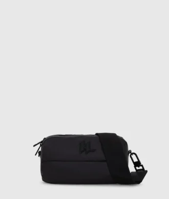 K/Monogram gewatteerde crossbodytas