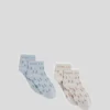K/MONOGRAM KORTE SOKKEN – 2-PACK