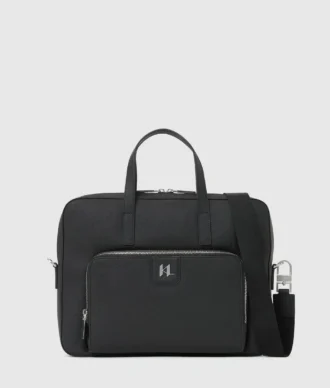 K/Monogram leren aktetas