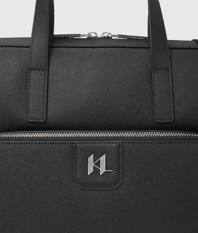 K/Monogram leren aktetas