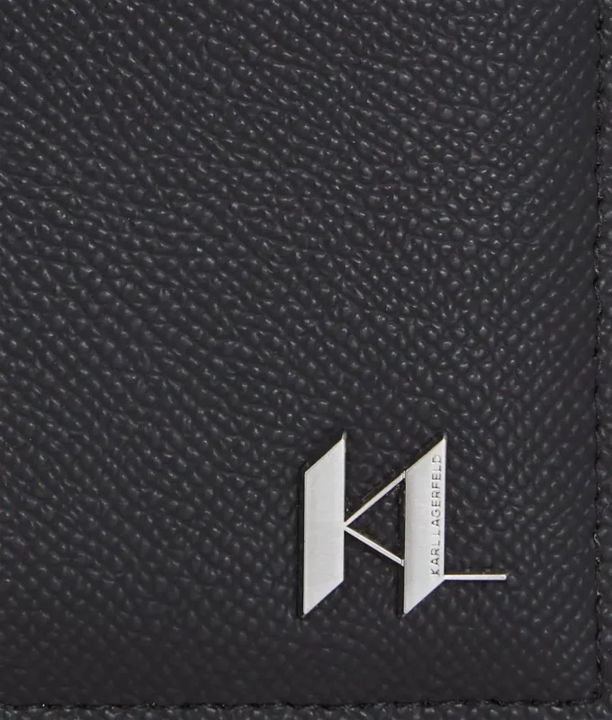 K/Monogram leren portemonnee