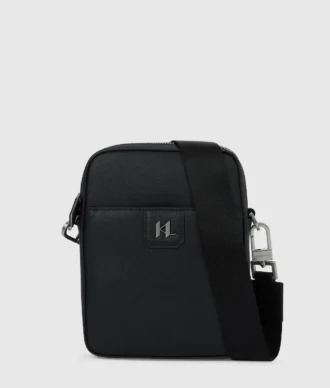 K/Monogram leren schoudertas