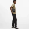 K/Monogram leren schoudertas