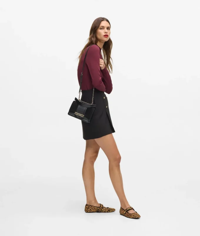K/Nova kleine suède crossbodytas