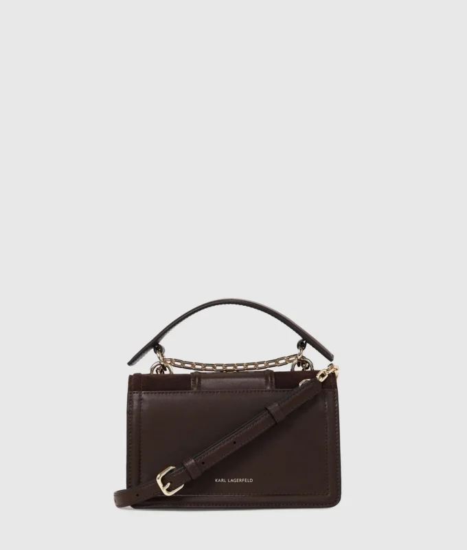 K/Nova kleine suède crossbodytas