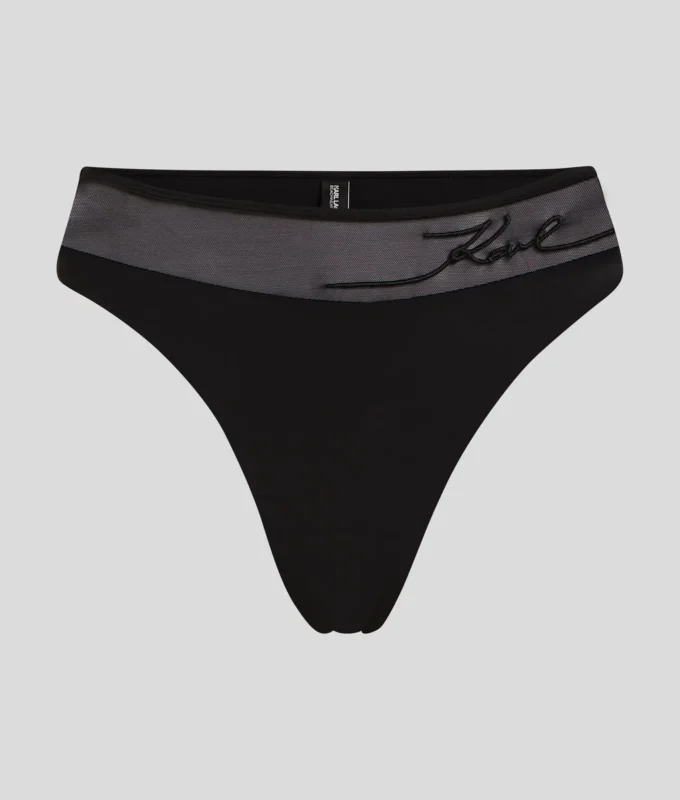 K/SIGNATURE BIKINIBROEKJE MET HOGE TAILLE