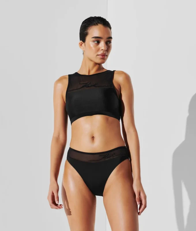 K/SIGNATURE BIKINIBROEKJE MET HOGE TAILLE