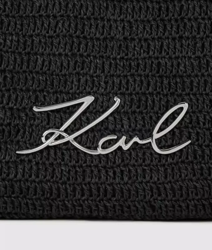 K/Signature gehaakte strandtas