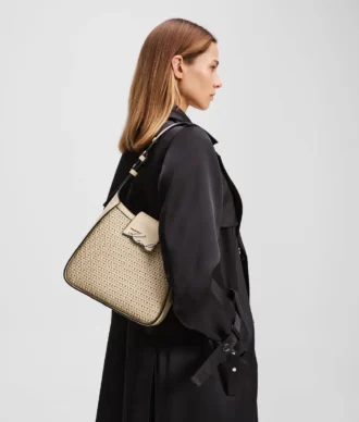 K/SIGNATURE GEWEVEN HOBO-TAS
